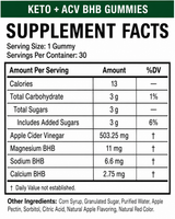 Keto + ACV Gummies